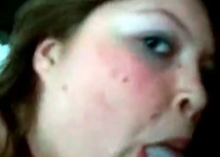 Puppy dick sucked by hot babe